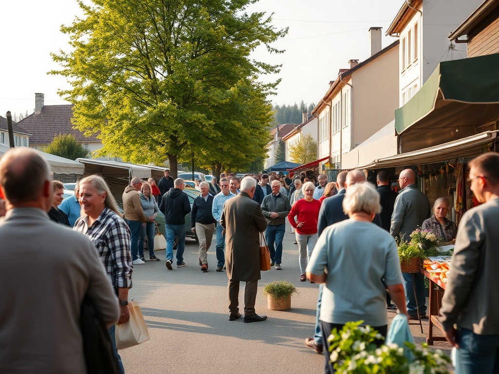 Ilustracja symbolizująca Dzień Ziemi z elementami przyrodniczymi i miejskimi z Międzyrzeca Podlaskiego.